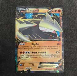 Pokemon TCG - Excadrill EX 82/113 Legendary Treasures Ultra Rare Holo NM - Image 4