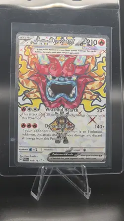 2024 Pokemon Twilight Masquerade Holo Hearthflame Mask Ogerpon ex 192/167 Sv06 - Image 1
