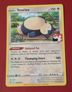 Pokemon - Snorlax - 143/196 Non Holo - Prize Pack Series - Image 1