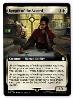 Keeper of the Accord (Extended Art) 451 Universes Beyond: Fallout Normal NM - Image 1
