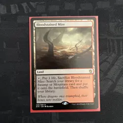 Bloodstained Mire Khans of Tarkir Regular - Image 1