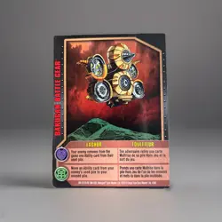 Bakugan: Gundalian Invaders | Lashor 🔴 Battle Gear Reference Card| 4/6d - Image 1