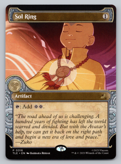 Sol Ring Showcase- MTG Avatar: The Last Airbender TLA - Image 1