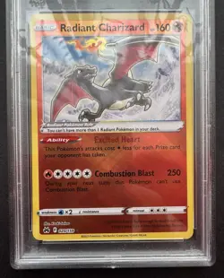 *PSA 9* Radiant Charizard 020/159 - Crown Zenith - Mint Graded Pokemon Card - Image 3