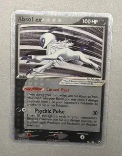 Pokemon TCG Absol EX 92/108 Power Keepers Holo Rare 2007 - Image 5