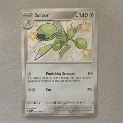 Pokemon PAF Holo 14 Card Lot Gardevoir ex 029/091 Scizor 191/091 Wooper - Image 3