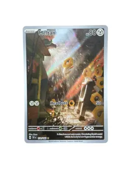 Meltan #179/162 - Pokemon TCG - Temporal Forces - Illustration Rare - Image 1