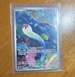 The Pokemon Company Pokemon TCG Wiglett 206/198 SV01 Illustration Rare Holo Eng - Image 1