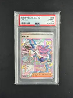 2023 Pokemon SV Miriam Special Illustration Rare #251/198 PSA 10 GEM MINT - Image 1