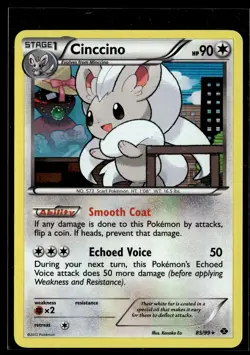 Cinccino 85/99 Next Destinies Rare Holo Pokemon - Image 1