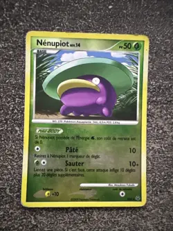 NENUPIOT REVERSE - POKEMON SH4 PLATINE DE BASE FR - Image 1