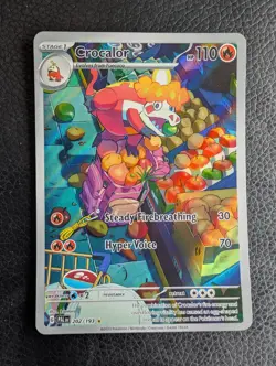 Crocalor - 202/193 Paldea Evolved (Pokemon) Illustration Rare - Image 1