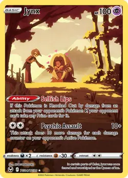 Jynx TG04/TG30 Holo Rare Silver Tempest Pokemon Cards - Image 1
