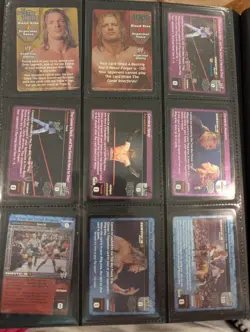 Wwe Wwf Raw deal Triple H Massive 23 Cards Lot Including UR Sledge Hammer Shot - Image 1
