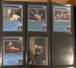Wwe Wwf Raw deal Triple H Massive 23 Cards Lot Including UR Sledge Hammer Shot - Image 3
