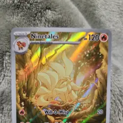 Ninetails Obsidian Flames IR Holo Card 199/197 Pack Fresh 🔥 - Image 2