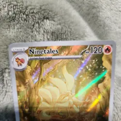Ninetails Obsidian Flames IR Holo Card 199/197 Pack Fresh 🔥 - Image 3