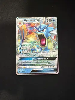 Pokemon Gyarados GX 18/111 SM-Crimson Invasion Ultra Rare Holo Card - NM - Image 1