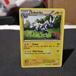 Zebstrika Pokemon TCG B & W League Promo Stamped Card #42/114 - Image 1