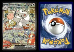 Cinccino ex 119/086 Special Illustration Rare ME04: Chaos Rising Pokemon Card - Image 1