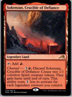 Sokenzan, Crucible of Defiance R Kamigawa: Neon Dynasty 276 NM - Image 1