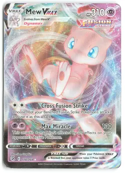 Mew VMAX 114/264 - SWSH08: Fusion Strike Pokemon TCG - Image 1