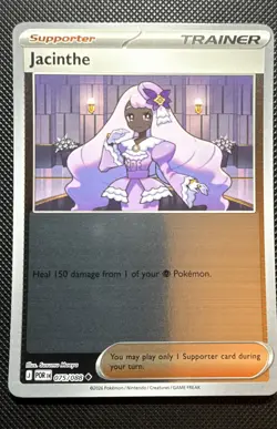 Pokemon Jacinthe Trainer 075/088 Me03: Perfect Order Reverse Holo Uncommon NM - Image 1