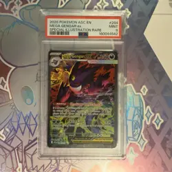 MEGA GENGAR EX Ascended Heroes Special Illustration Rare #284 PSA 9 Pokemon - Image 3