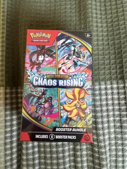 Pokemon TCG - Chaos Rising - Booster Bundle (6 packs) NEW & SEALED - Image 1