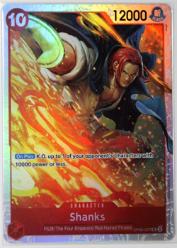 Shanks (Reprint) OP06-007 SR One Piece Foil NEW Premium Best Vol 2 - Image 1