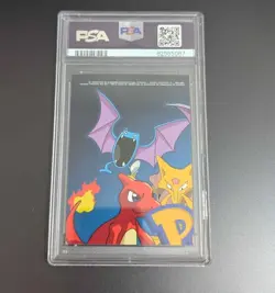 1999 TOPPS POKEMON SERIES 1 CHARACTER CARDS #TV5 STARYU PSA 8 - Image 2