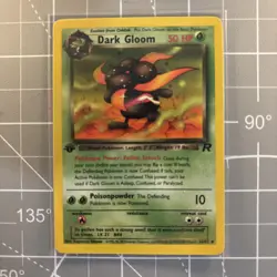 DARK GLOOM - 36/82 - Team Rocket First Edition - Pokemon Card - NM - Image 2