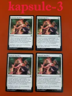 4x Gideon's Sacrifice (LP-NM) | War of the Spark | MTG Magic Cards - Image 1