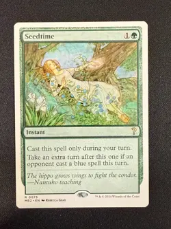 Seedtime (WHITE BORDER) - Mystery Booster 2 Magic - Image 1