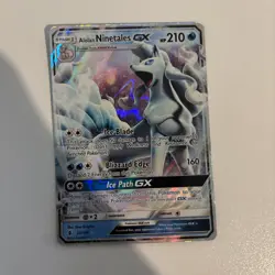 Alolan Ninetales GX - 22/145 - Guardians Rising - Ultra Rare -Pokemon TCG - Image 1