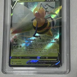 Pokemon 2022 Beedrill V 001/189 Holo Astral Radiance CGC 9 - Image 3