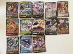 Pokemon TCG V Holo Card Lot - 13 Cards Giratina V Rayquaza V + More - Image 1