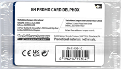 New STAMPED Sealed DELPHOX 013/086 Pokemon TCG Chaos Rising Stamp - Rare Promo - Image 2