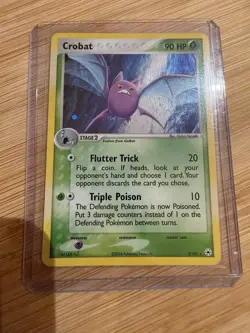 Pokemon TCG Crobat Holo Rare Card 3/101 Hidden Legends Series NM Near Mint - Image 1
