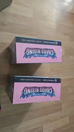 2 X Pokemon Centre Chaos Rising Etb Plus 2 X Booster Bundles New/sealed Readytop - Image 3