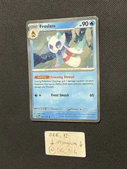 Pokemon Twilight Masquerade - Froslass - 053/167 - Holo Rare - M/NM - Image 4