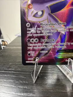 Espeon EX Full Art Holo Ultra Rare 117/122 Breakpoint LP Pokemon card - Image 5