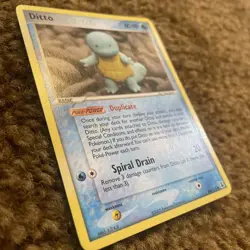 Pokemon TCG Squirtle Ditto Delta Species Non-Holo Card 64/113 LP Condition - Image 4