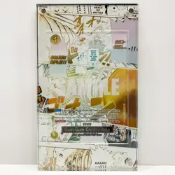 ONE PIECE TCG EXTENDED ART ACRYLIC CASE CARD GUM-GUM GOLDEN RIFLE OP15-116 R CCG - Image 1