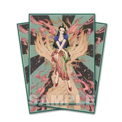 60PCS Trading Card ONE PIECE Robin OPCG TCG Card Sleeves 67X92mm Standard Size - Image 1