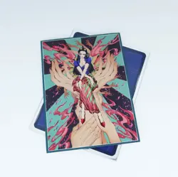 60PCS Trading Card ONE PIECE Robin OPCG TCG Card Sleeves 67X92mm Standard Size - Image 2