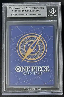BGS 8.5 One Piece OP02-096 SR Kuzan - English - Paramount War - Graded - Image 2
