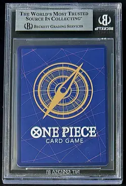 BGS 9 One Piece OP02-114 SR Borsalino - English - Foil - PRB01 - Graded - Image 2