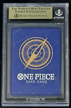 BGS 9.5 One Piece OP02-099 SR Sakazuki Foil - English - PRB01 - Graded - Image 2