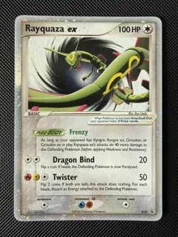 🐉 Pokemon Card Rayquaza Ex 039 Black Star Promo - EXTREMELY RARE 🐉 - Image 1
